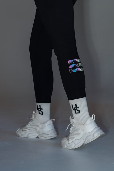 Reflective Tapered Joggers