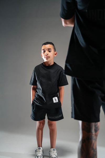 Lil Legends Jet Black Shorts
