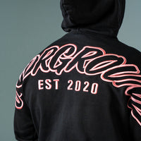Hype Hoodie Black/Rose