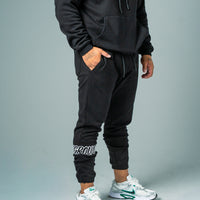 Hype Trackpants Black/Snow