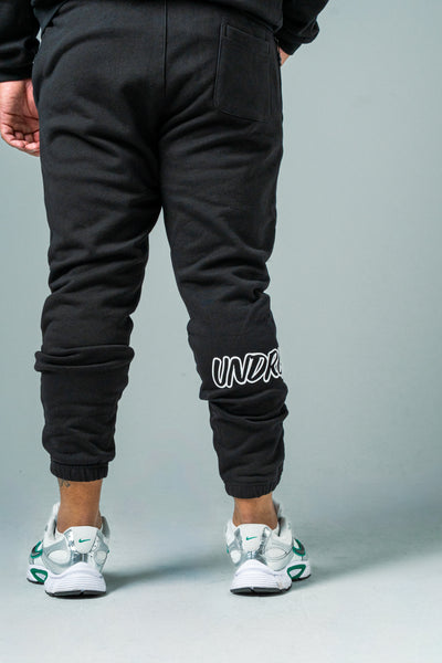 HYPE TRACKPANTS BLACK/SNOW