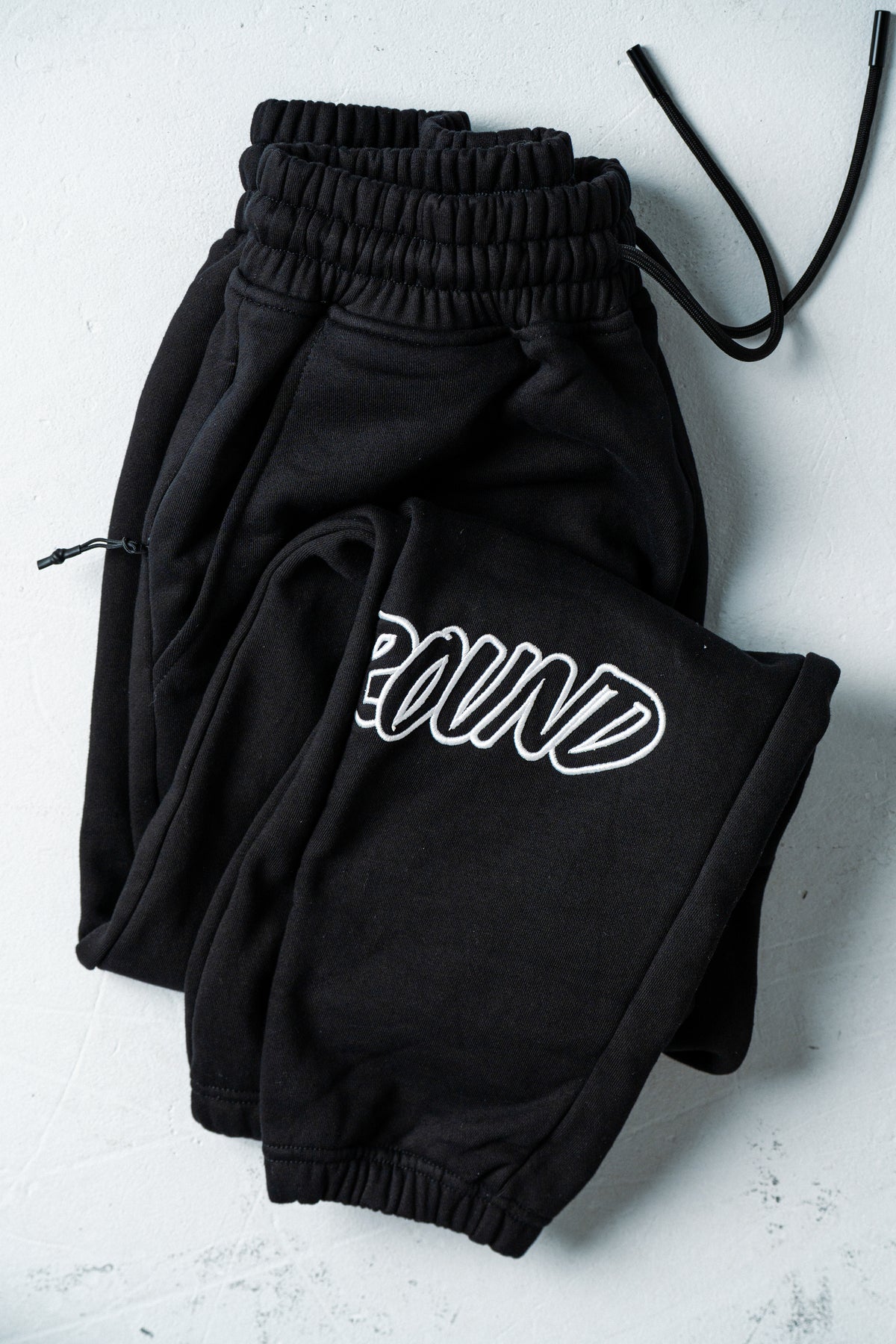 HYPE TRACKPANTS BLACK/SNOW