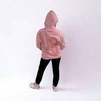 Kids Pink " Moving In Silence " Hoodie