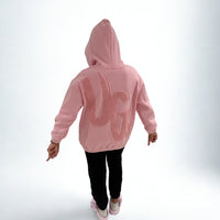 Kids Pink " Moving In Silence " Hoodie
