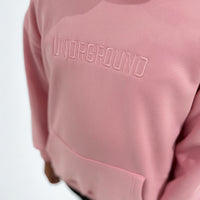 Kids Pink " Moving In Silence " Hoodie