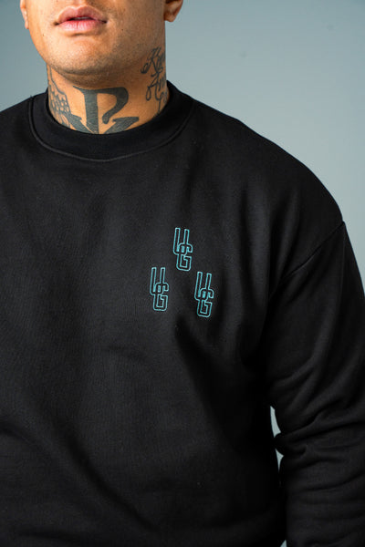MI VIDA LOCA CREW (BLACK /TIFFANY)