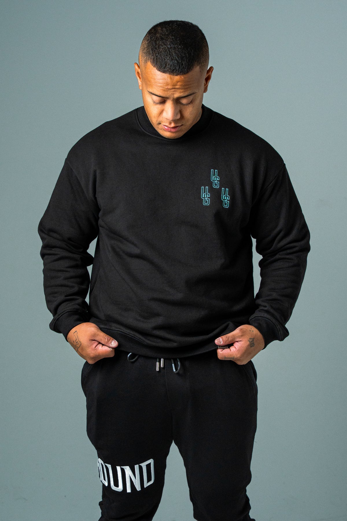 MI VIDA LOCA CREW (BLACK /TIFFANY)