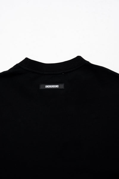 CODE OF SILENCE TEE- (BLACK/WHITE)