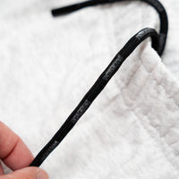 OMERTA SHORTS - WHITE MARL