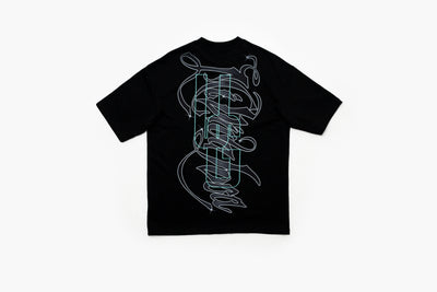 MI VIDA LOCA TEE (BLACK/TIFFANY)
