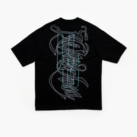 MI VIDA LOCA TEE (BLACK/TIFFANY)