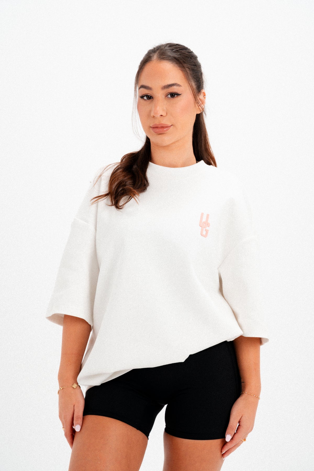 THE ORIGIN TEE (WHITE/ROSE)