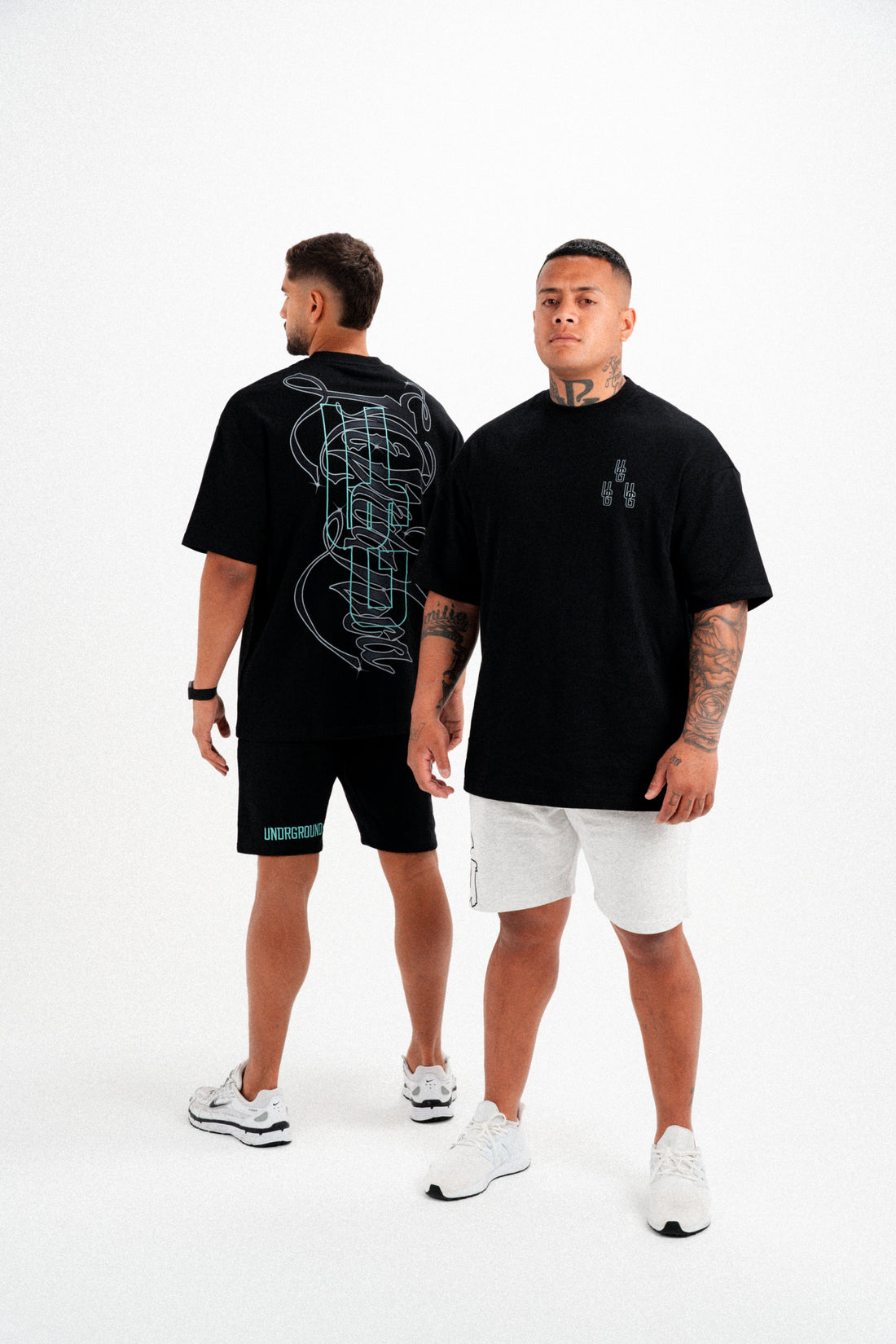 MI VIDA LOCA TEE (BLACK/TIFFANY)