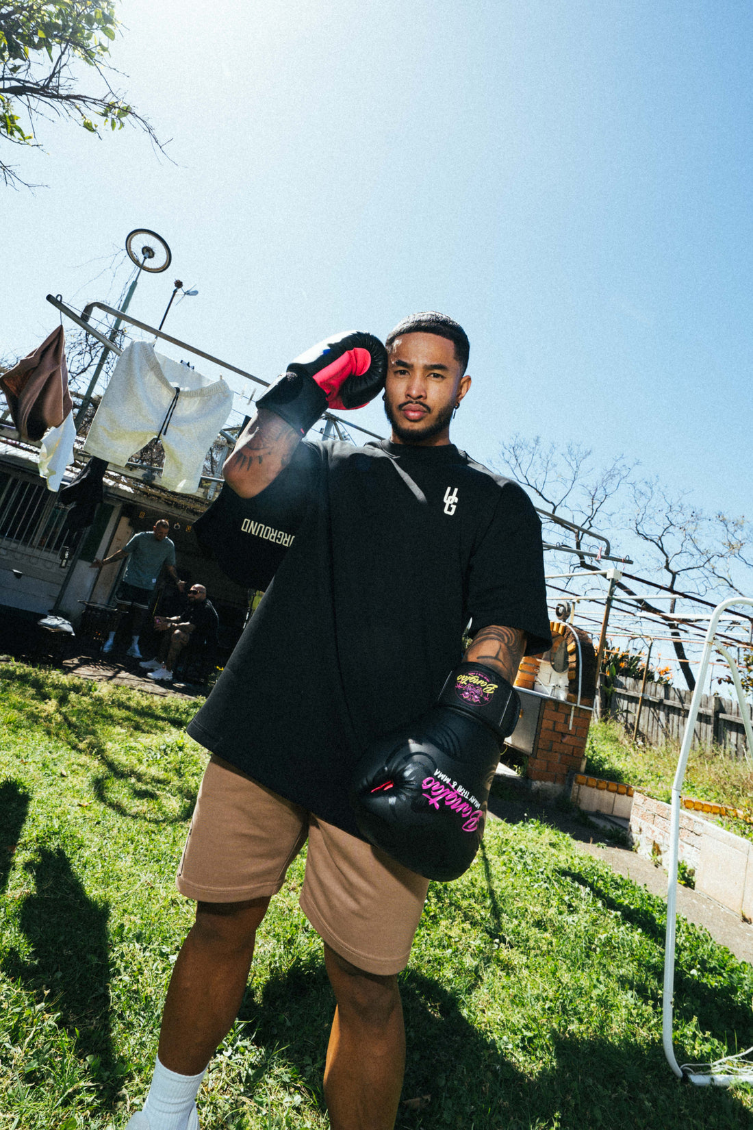 THE ORIGIN TEE - (BLACK)