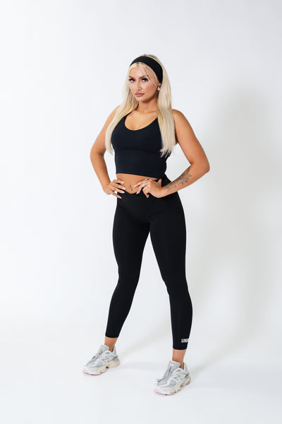 UG Black Buttery Sports Singlet