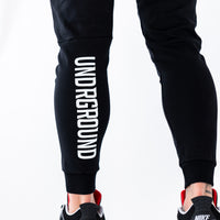 Tapered Joggers x Black