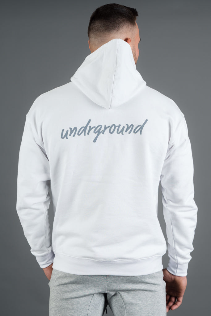 OG Oversized Hoodie X White