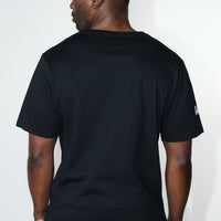 Fitted Black Tee “OUT THA MUD”