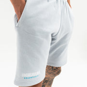 Cotton Shorts x Blue Grey